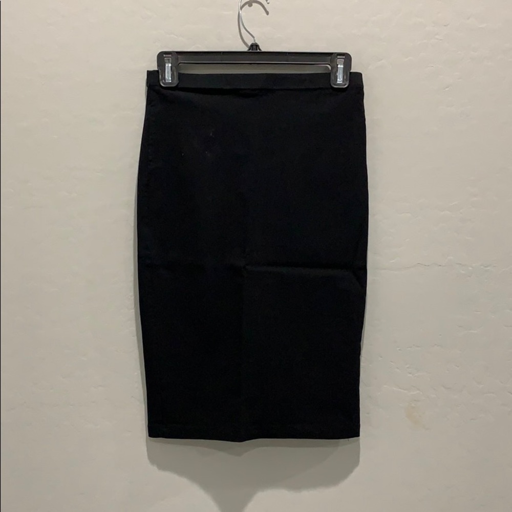 Black skirt